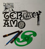 T di Teramo - Stampa grafica in edizione limitata
