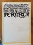 F di Fermo - Stampa grafica in edizione limitata