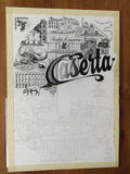 C di Caserta - Stampa grafica in edizione limitata