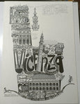 V di Vicenza - Stampa grafica in edizione limitata