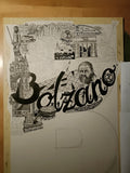 B di Bolzano - Stampa grafica in edizione limitata - Nerokina