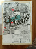 B di Bolzano - Stampa grafica in edizione limitata - Nerokina