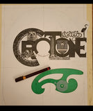 C di Crotone - Stampa grafica in edizione limitata - Nerokina