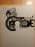 C di Crotone - Stampa grafica in edizione limitata - Nerokina