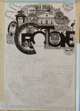 C di Crotone - Stampa grafica in edizione limitata - Nerokina