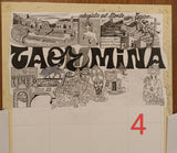 T di TAORMINA  - Stampa grafica in edizione limitata