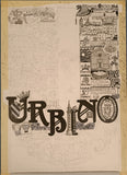 U di URBINO - Stampa grafica in edizione limitata