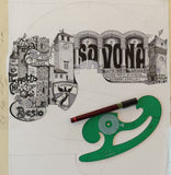 S di Savona  - Stampa grafica in edizione limitata