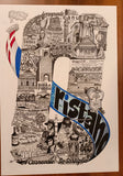 O di Oristano - Stampa grafica in edizione limitata