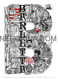 B di Barletta - Stampa grafica in edizione limitata