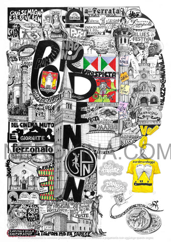 P di Pordenone - Stampa grafica in edizione limitata