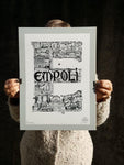 E di Empoli - Stampa grafica in edizione limitata-Nerokina