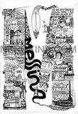 M di Messina - Stampa grafica in edizione limitata