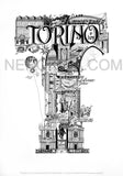 T di Torino - Stampa grafica in edizione limitata