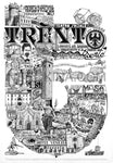 T di Trento - Stampa grafica in edizione limitata